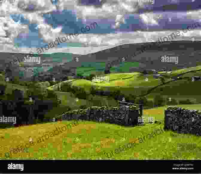 A Breathtaking Panoramic View Of Upper Swaledale, Showcasing Its Rolling Hills, Lush Meadows, And Meandering River. Scenic Walks In Upper Swaledale (Walks In Kirkby Stephen District 4)