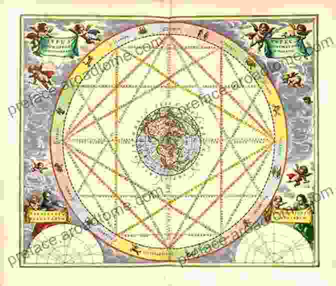 A Diagram Illustrating The Various Aspects Between Celestial Bodies, Including Trines, Oppositions, And Squares A To Z Of Astrology: Explaining Commonly Used Terms