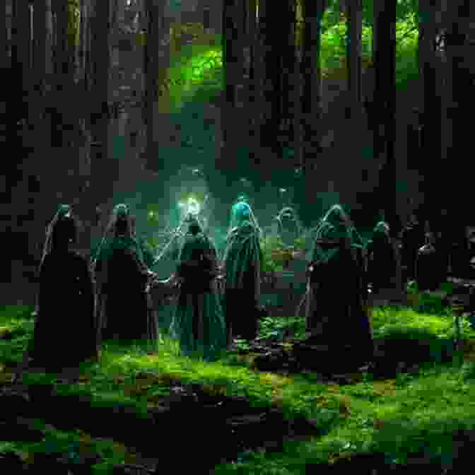 A Group Of Druids Performing A Ritual In A Forest A Dissertation Upon The Druids (1886)