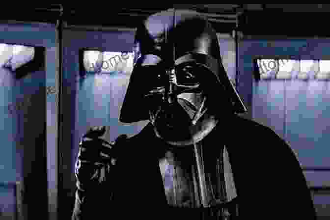 A Menacing Portrait Of Darth Vader, His Iconic Mask Casting An Ominous Shadow Over His Face Star Wars Meet The Villains Darth Vader