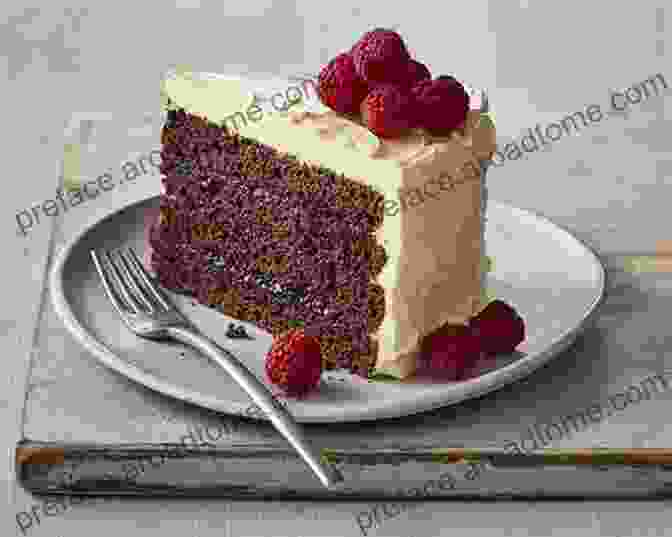 A Slice Of Decadent Chocolate Cake With A Rich Frosting And Fresh Raspberries Low Carb Recipes For Diabetics: Over 300 Low Carb Diabetic Recipes With Quick And Easy Cooking Recipes Full Of Antioxidants And Phytochemicals (Low Carb Natural Weight Loss Transformation 22)