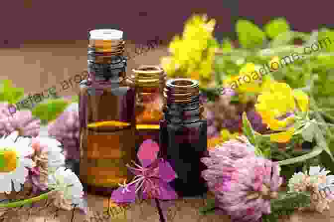 A Woman Practicing Self Care, Surrounded By Fragrant Herbs And Essential Oils Herbal Principles In Cosmetics: Properties And Mechanisms Of Action (Traditional Herbal Medicines For Modern Times 6)