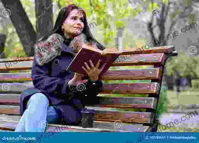 A Young Woman With Long, Flowing Hair Sits On A Bench In A Park, Looking Up At The Sky. She Is Wearing A White Dress And Her Eyes Are Closed. The Sun Is Shining Behind Her, And The Light Creates A Halo Around Her Head. The Heart Three Times Blessed