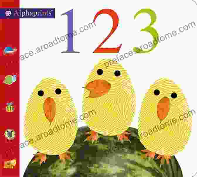 Alphaprints 123 Book Cover With Colorful Letters And Numbers Alphaprints: 123 Mark Pallis