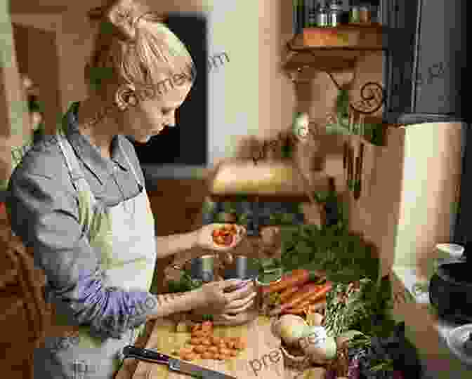 An Elderly Woman Smiles As She Cooks, Reminding Us Of The Importance Of Daily Routines And The Joy Of Simple Tasks. Why Did Grandma Put Her Underwear In The Refrigerator?