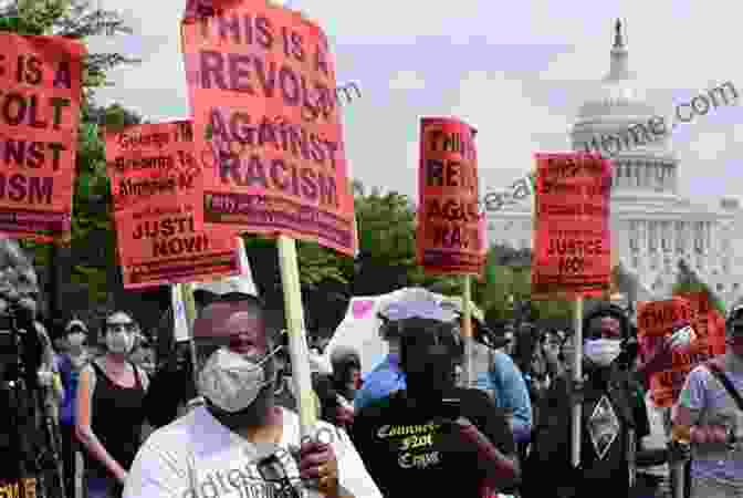 Black And White Photo Of Protesters Holding Signs, Unaware Of The Police Surveillance Camera Hidden In A Nearby Building L A Secret Police Inside The LAPD Elite Spy Network