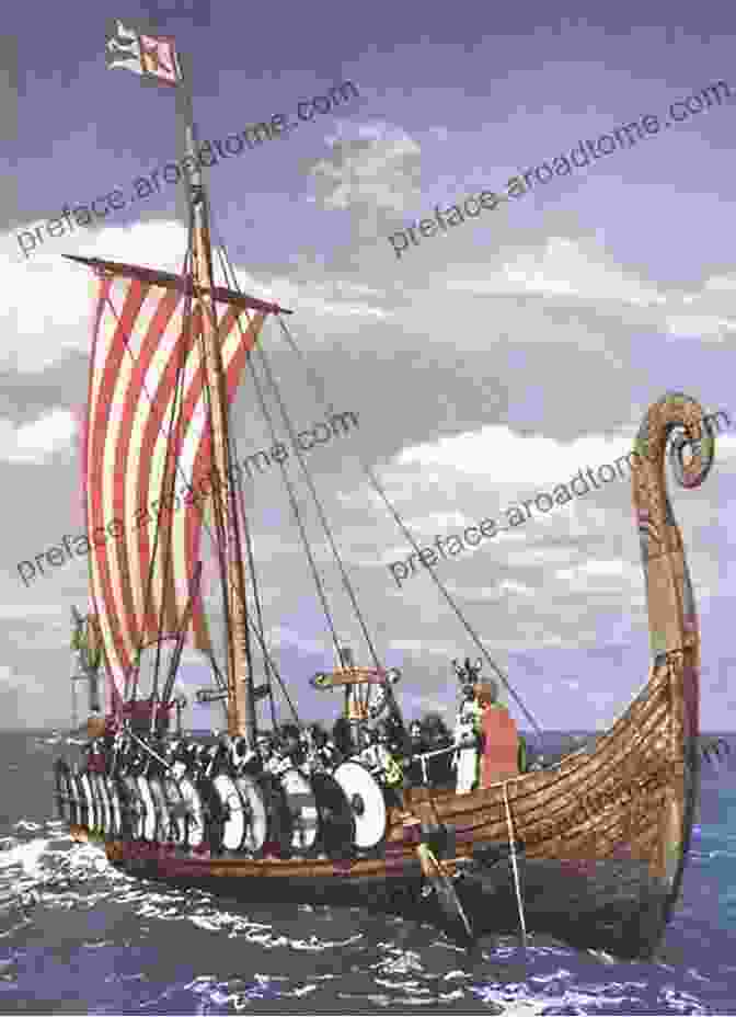 Depiction Of A Viking Ship, Illustrating The Vikings' Seafaring Prowess Norse Mythology Paganism Magic Vikings Runes: 4 In 1: Learn All About Norse Gods Viking Heroes Explore The World Of Pagan Religion Rituals Magick Spells Elder Futhark Runes Asatru