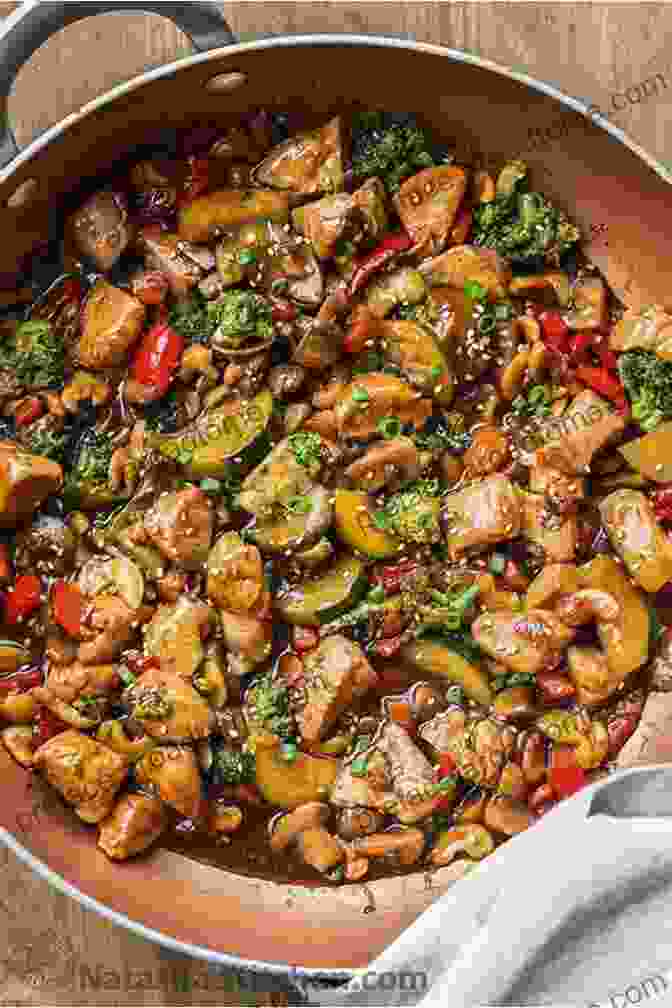 Image Of A Quick And Easy Stir Fry Being Prepared In A Skillet. Diabetic Slow Cooker Cookbook: Over 220+ Low Carb Diabetic Recipes Dump Dinners Recipes Quick Easy Cooking Recipes Antioxidants Phytochemicals Soups Stews And Chilis Slow Cooker Recipes