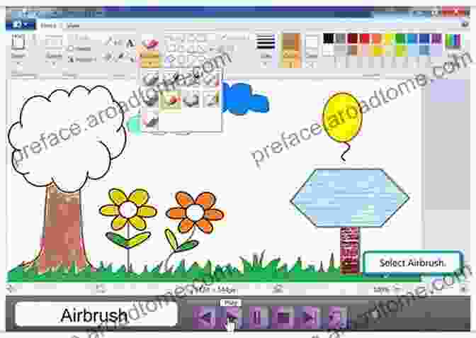 MS Paint Is The Best Computer Learning Application Software For Kids. Best Computer Learning Application Software MS Paint : Microsoft Paint Software Digital Dishari Computer Institute