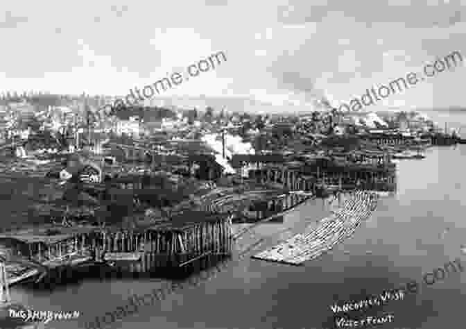 Vintage Photograph Of Bay City's Lumber Mills Lost Bay City (Images Of America)