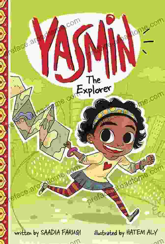 Yasmin The Explorer Book Cover Showing A Young Girl In A Headscarf Exploring A Desert With A Magnifying Glass Yasmin The Explorer Saadia Faruqi