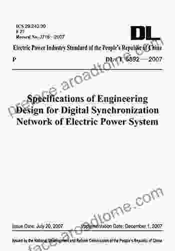 DL/T 5392 2007 Specifications of Engineering Design for Digital Synchronization Network of Electric Power System