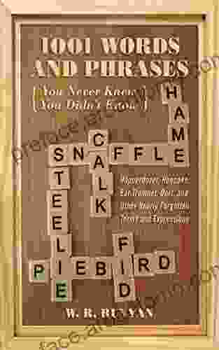 1 001 Words And Phrases You Never Knew You Didn T Know: Hopperdozer Hoecake Ear Trumpet Dort And Other Nearly Forgotten Terms And Expressions