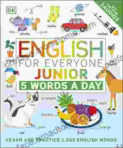 English for Everyone Junior 5 Words a Day: Learn and Practise 1 000 English Words